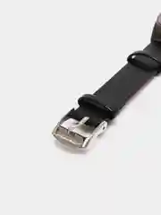 Угольный фирменный кожаный ремешок для Xiaomi mi band 3, 4, 5, 6