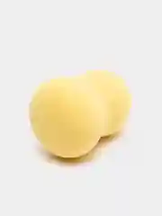 Желтый спонж губка для макияжа тыква, 15 цветов