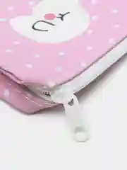 Коралловый пенал школьный, 1, 2 отделения