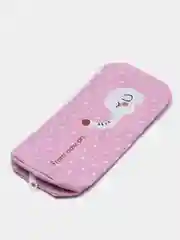 Коралловый пенал школьный, 1, 2 отделения