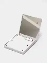 Белый карманное зеркало с подсветкой