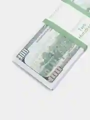 Доллары, пачка денег, купюры, рубли, банк приколов, 100 баксов, 1000, 5000 рублей