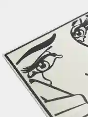 Черный наклейка голографическая Comix girl (Девушка из комикса), без фона, на любую поверхность