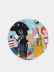 Алый geek значки "Гравити фолз","Сали фейс","Рик и морти" и другие,  маленькие 38мм