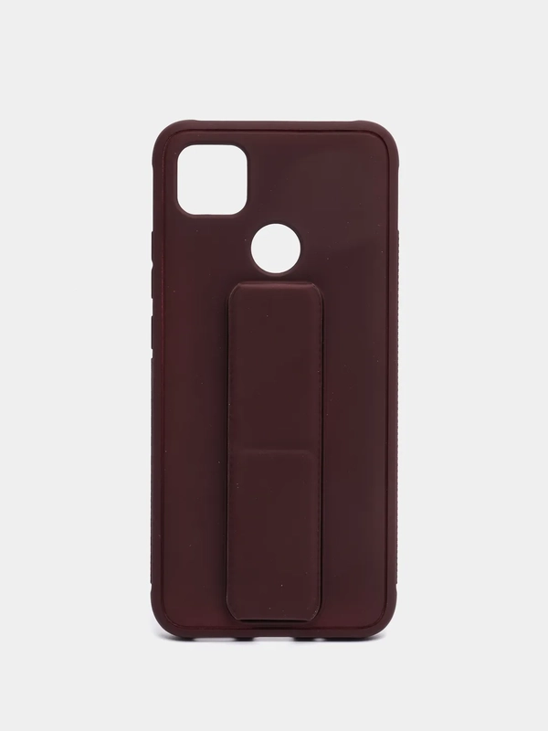 Чехол Xiaomi Redmi 9C, 9C NFC, 10A, Редми 9С (НФС), 10А силиконовый под кожу с подставкой