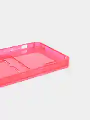 Красный чехол для iPhone 7/8 Plus/XR/11/12/13/Pro/Pro Max, силиконовый, с карманом для карт