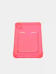 Красный чехол для iPhone 7/8 Plus/XR/11/12/13/Pro/Pro Max, силиконовый, с карманом для карт