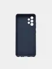 Темно-синий чехол Samsung Galaxy A32 4G (Самсунг Галакси А32) силиконовый цветной матовый