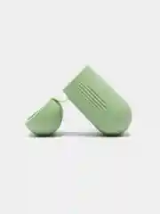 Зеленый чехол для беспроводных наушников AirPods