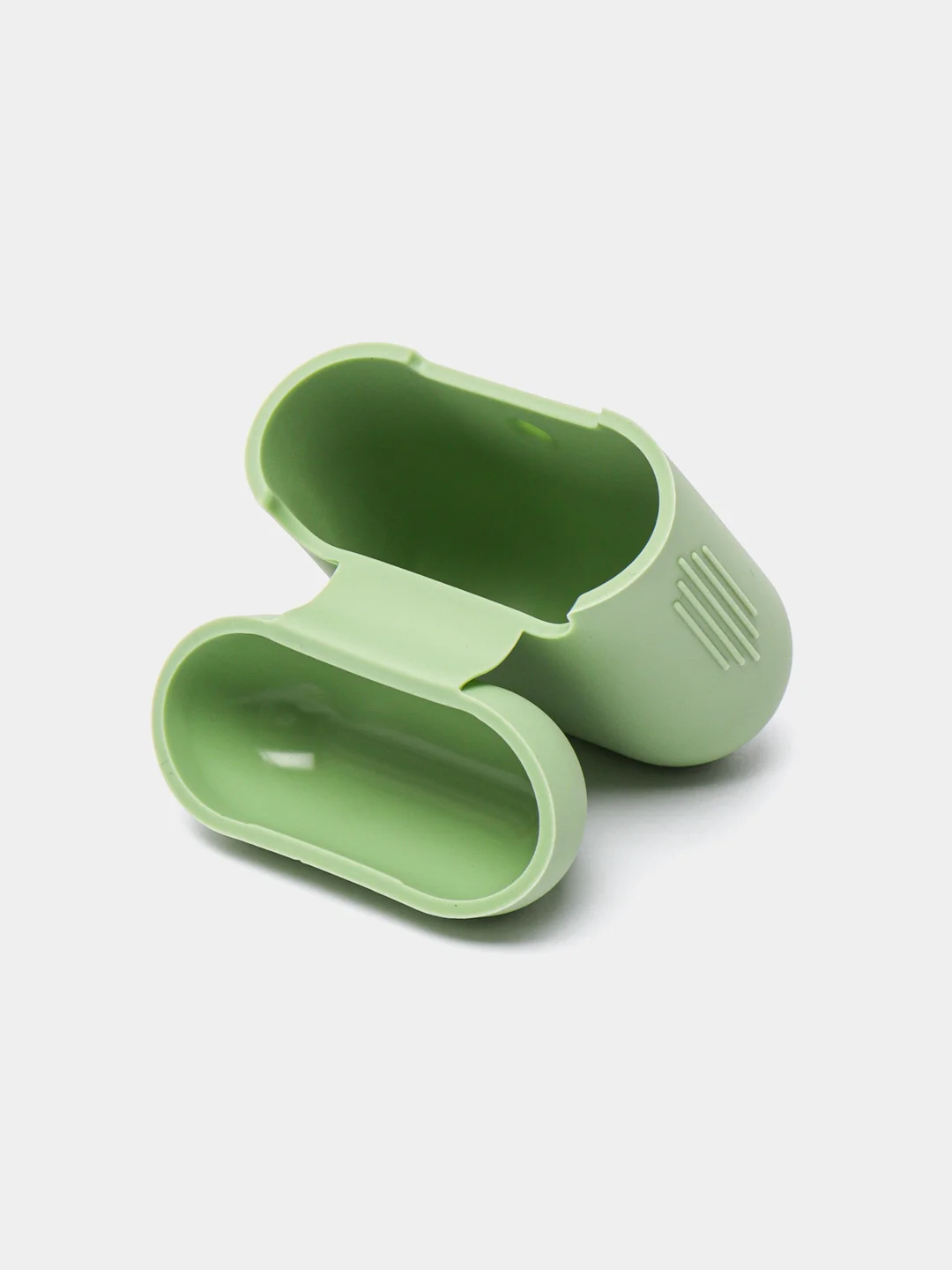 Зеленый чехол для беспроводных наушников AirPods