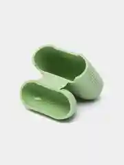 Зеленый чехол для беспроводных наушников AirPods