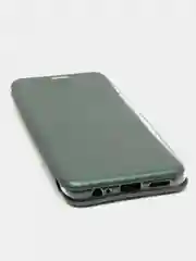 Зеленый xiaomi Redmi Note 10, Note 10S, Poco M5S чехол-книжка