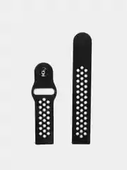 Серый спортивный ремешок для Xiaomi, Samsung, Huawei Honor GTR GTS Watch силиконовый 22 мм