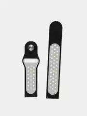 Серый спортивный ремешок для Xiaomi, Samsung, Huawei Honor GTR GTS Watch силиконовый 22 мм