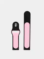 Розовый спортивный ремешок для Xiaomi, Samsung, Huawei Honor GTR GTS Watch силиконовый 22 мм