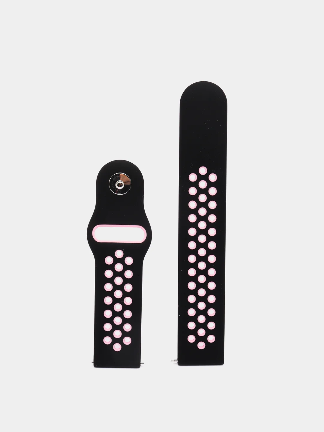 Розовый спортивный ремешок для Xiaomi, Samsung, Huawei Honor GTR GTS Watch силиконовый 22 мм