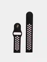 Розовый спортивный ремешок для Xiaomi, Samsung, Huawei Honor GTR GTS Watch силиконовый 22 мм