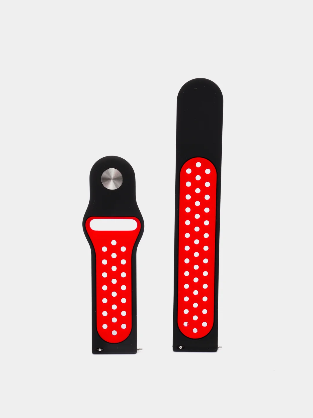 Красный спортивный ремешок для Xiaomi, Samsung, Huawei Honor GTR GTS Watch силиконовый 22 мм