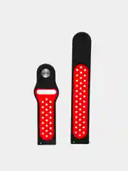Красный спортивный ремешок для Xiaomi, Samsung, Huawei Honor GTR GTS Watch силиконовый 22 мм