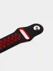 Красный спортивный ремешок для Xiaomi, Samsung, Huawei Honor GTR GTS Watch силиконовый 22 мм