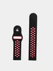 Красный спортивный ремешок для Xiaomi, Samsung, Huawei Honor GTR GTS Watch силиконовый 22 мм
