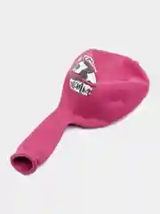 Вишнёвый воздушный шарик с принтом