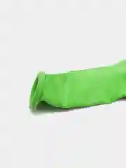 Зеленый воздушный шарик с принтом