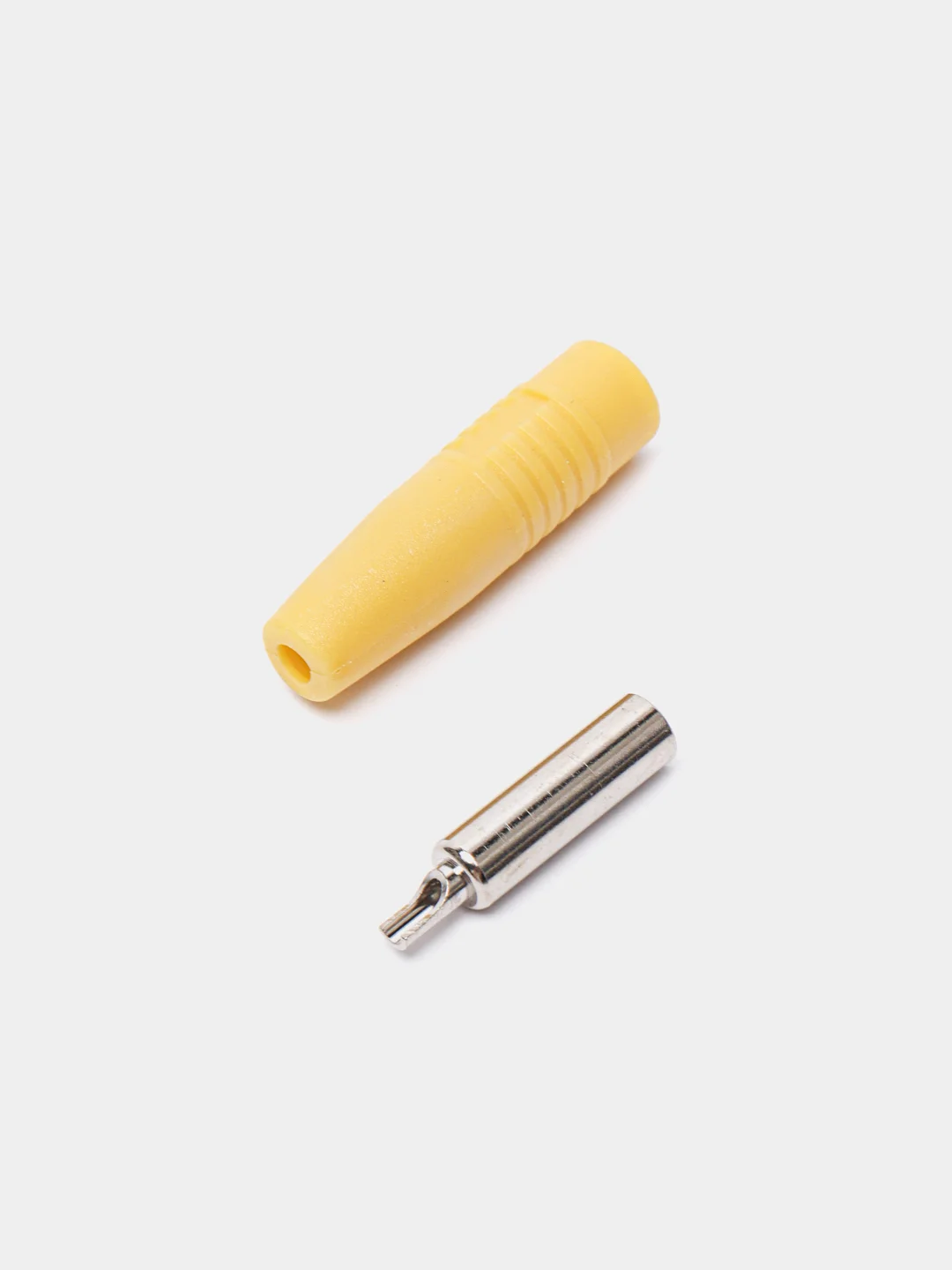 Желтый гнездо "Банан" Cable jack Z041, 4 mm