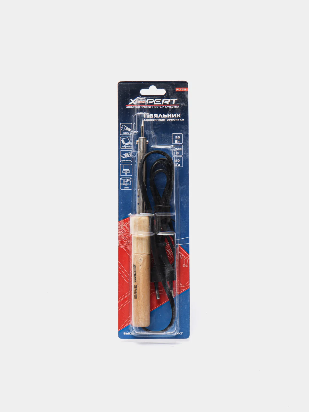Электропаяльник X-Pert HLT015, 30Вт / 40Вт / 80Вт медное жало, паяльник электрика