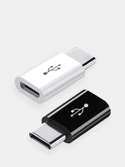 Адаптер переходник usb type c на micro usb otg