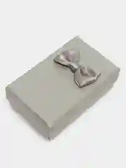 Серебряный подарочная коробка для украшений