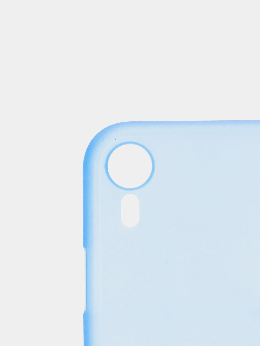 Голубой чехол на iPhone 6, 6S, 7, 8, SE 2020, 7 Plus, 8 Plus, X, XS, XS Max, XR, 11, 11 Pro, 11 Pro Max, 12