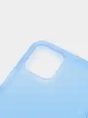 Голубой чехол на iPhone 6, 6S, 7, 8, SE 2020, 7 Plus, 8 Plus, X, XS, XS Max, XR, 11, 11 Pro, 11 Pro Max, 12