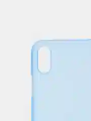 Голубой чехол на iPhone 6, 6S, 7, 8, SE 2020, 7 Plus, 8 Plus, X, XS, XS Max, XR, 11, 11 Pro, 11 Pro Max, 12