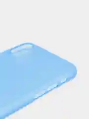 Голубой чехол на iPhone 6, 6S, 7, 8, SE 2020, 7 Plus, 8 Plus, X, XS, XS Max, XR, 11, 11 Pro, 11 Pro Max, 12