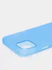 Голубой чехол на iPhone 6, 6S, 7, 8, SE 2020, 7 Plus, 8 Plus, X, XS, XS Max, XR, 11, 11 Pro, 11 Pro Max, 12