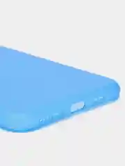 Голубой чехол на iPhone 6, 6S, 7, 8, SE 2020, 7 Plus, 8 Plus, X, XS, XS Max, XR, 11, 11 Pro, 11 Pro Max, 12
