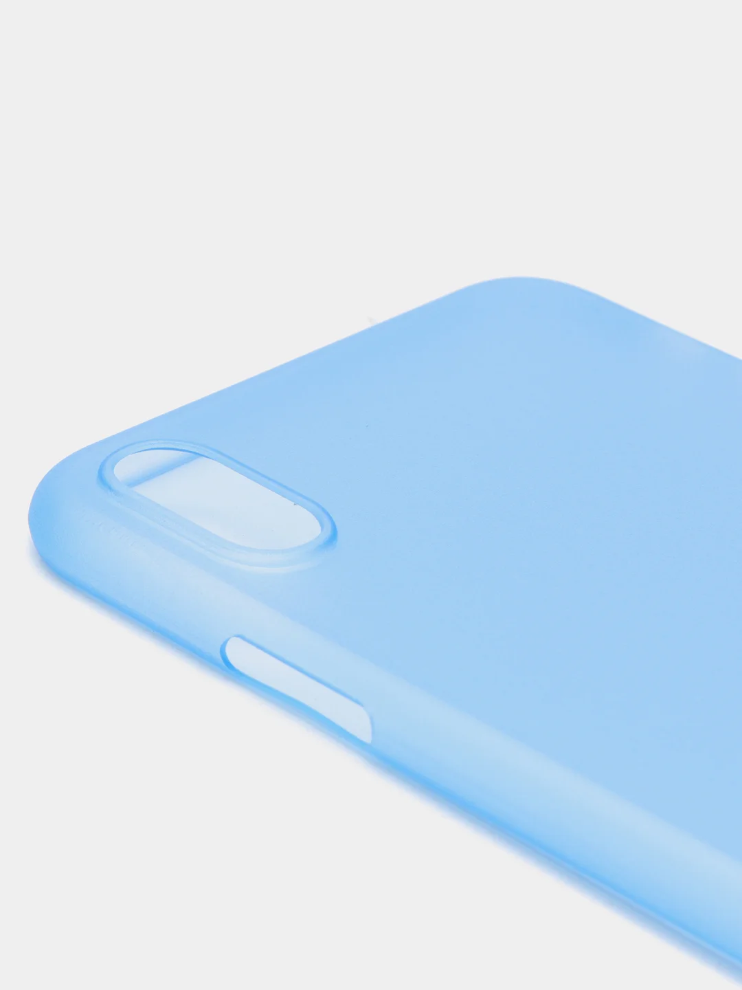 Голубой чехол на iPhone 6, 6S, 7, 8, SE 2020, 7 Plus, 8 Plus, X, XS, XS Max, XR, 11, 11 Pro, 11 Pro Max, 12