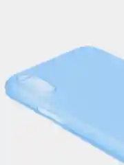 Голубой чехол на iPhone 6, 6S, 7, 8, SE 2020, 7 Plus, 8 Plus, X, XS, XS Max, XR, 11, 11 Pro, 11 Pro Max, 12