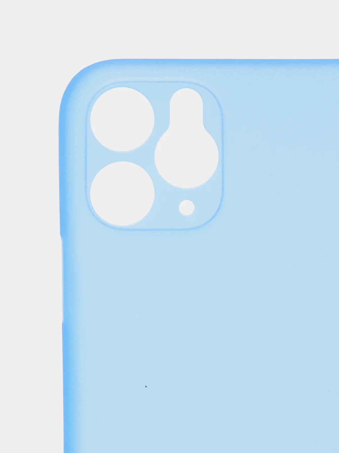 Голубой чехол на iPhone 6, 6S, 7, 8, SE 2020, 7 Plus, 8 Plus, X, XS, XS Max, XR, 11, 11 Pro, 11 Pro Max, 12