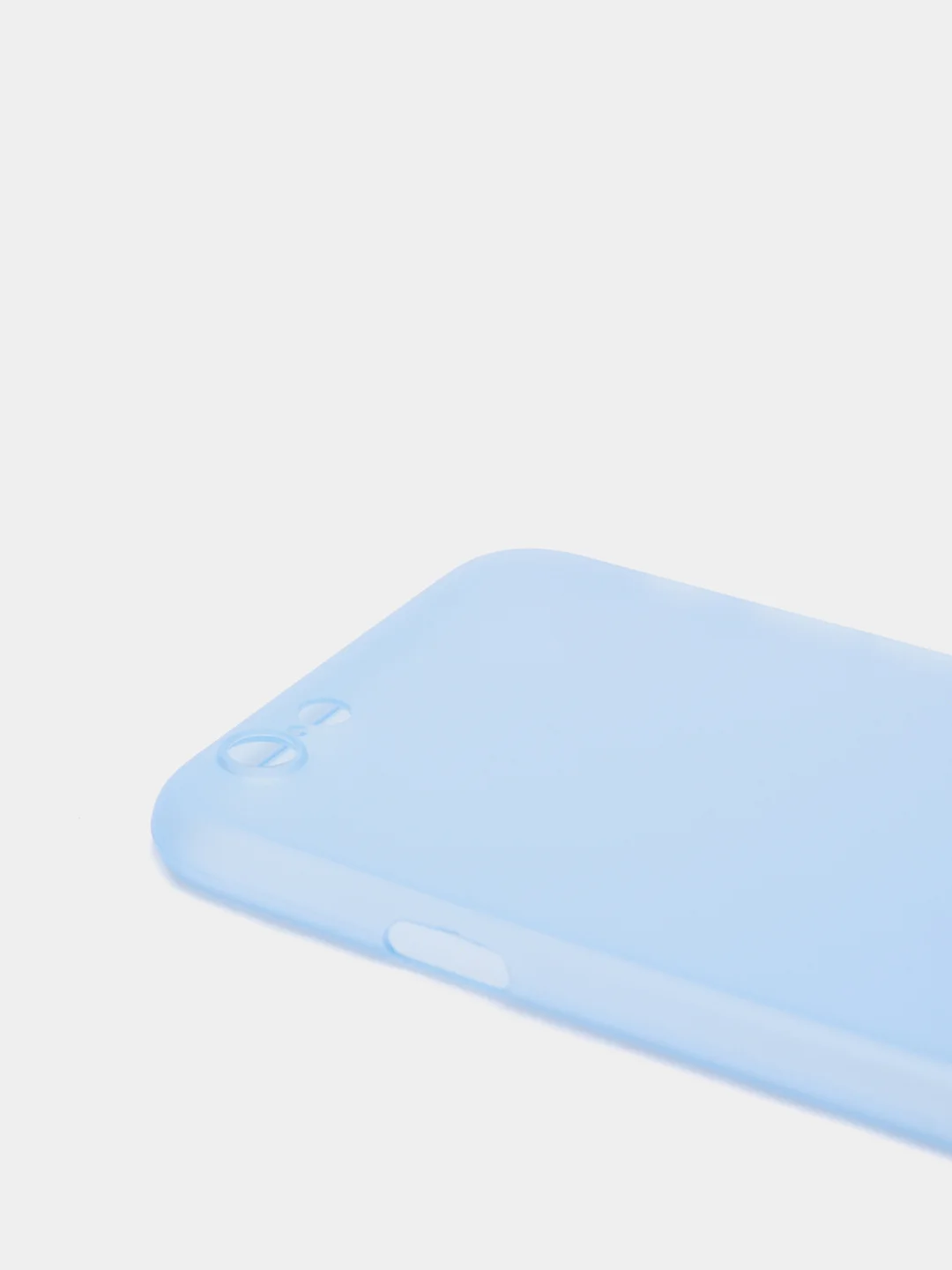 Голубой чехол на iPhone 6, 6S, 7, 8, SE 2020, 7 Plus, 8 Plus, X, XS, XS Max, XR, 11, 11 Pro, 11 Pro Max, 12