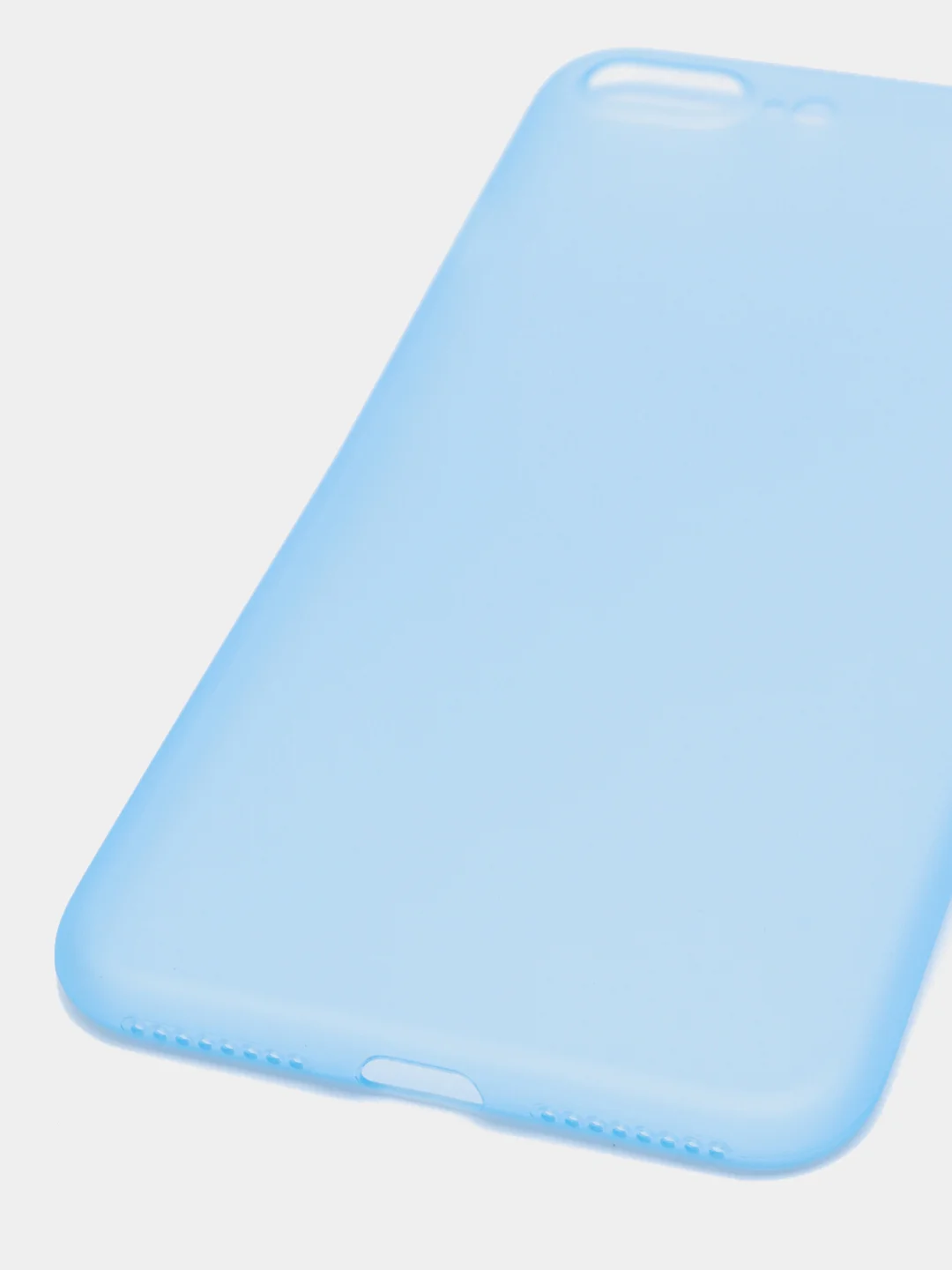 Голубой чехол на iPhone 6, 6S, 7, 8, SE 2020, 7 Plus, 8 Plus, X, XS, XS Max, XR, 11, 11 Pro, 11 Pro Max, 12