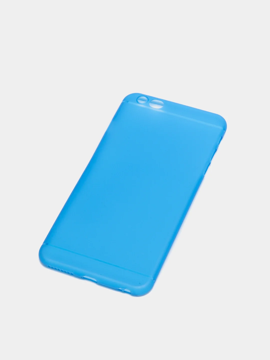 Голубой чехол на iPhone 6, 6S, 7, 8, SE 2020, 7 Plus, 8 Plus, X, XS, XS Max, XR, 11, 11 Pro, 11 Pro Max, 12