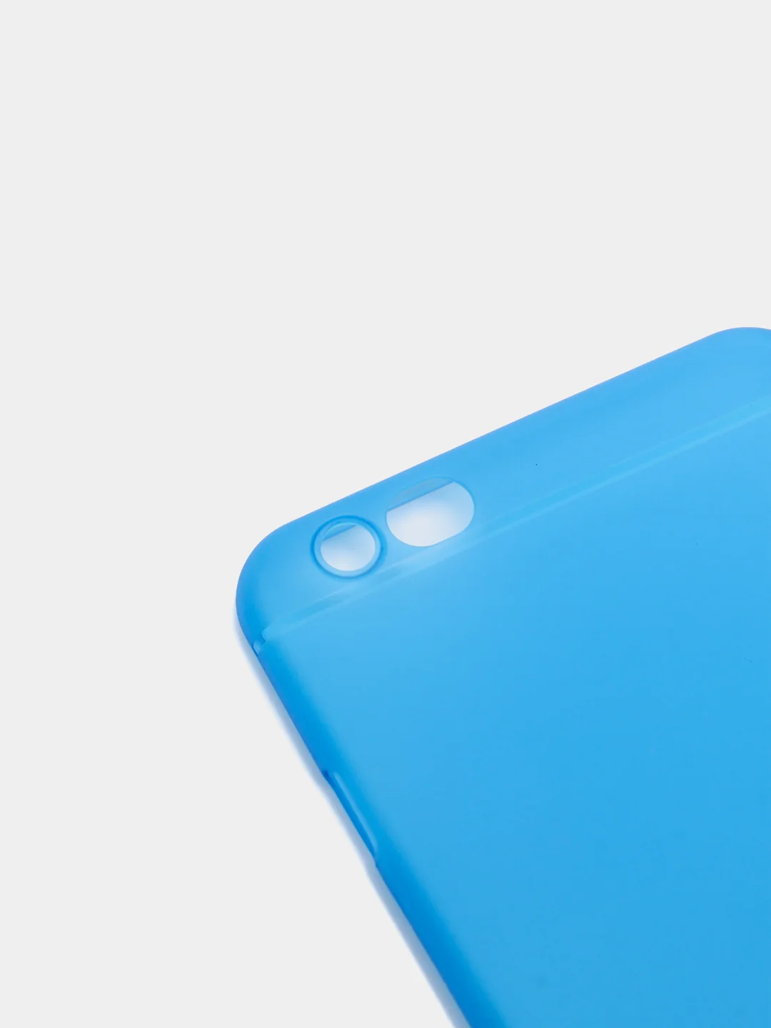 Голубой чехол на iPhone 6, 6S, 7, 8, SE 2020, 7 Plus, 8 Plus, X, XS, XS Max, XR, 11, 11 Pro, 11 Pro Max, 12