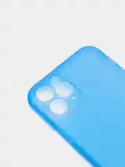 Голубой чехол на iPhone 6, 6S, 7, 8, SE 2020, 7 Plus, 8 Plus, X, XS, XS Max, XR, 11, 11 Pro, 11 Pro Max, 12