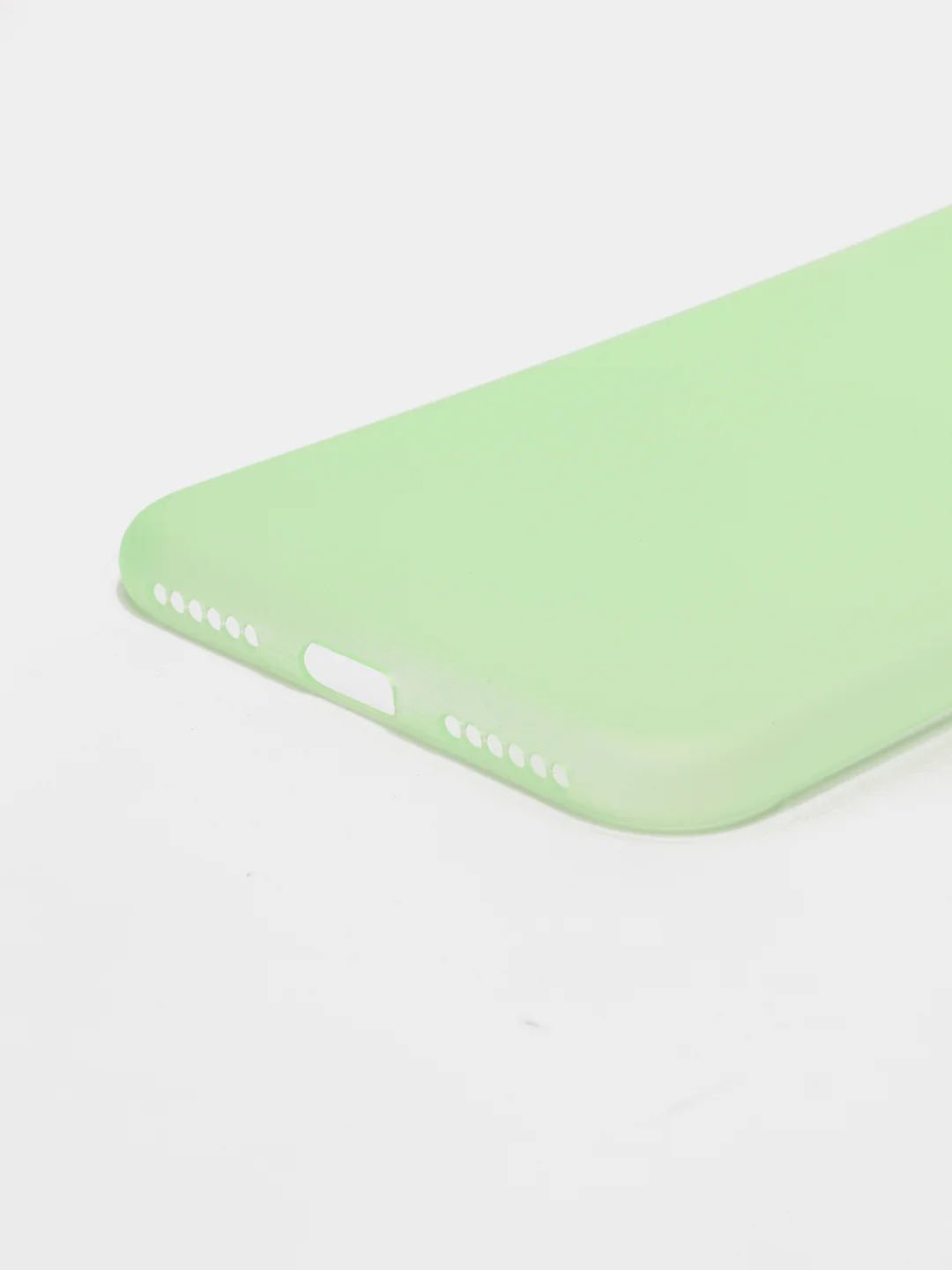 Мятный чехол на iPhone 6, 6S, 7, 8, SE 2020, 7 Plus, 8 Plus, X, XS, XS Max, XR, 11, 11 Pro, 11 Pro Max, 12