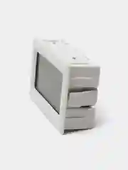 Белый термометр-гигрометр цифровой