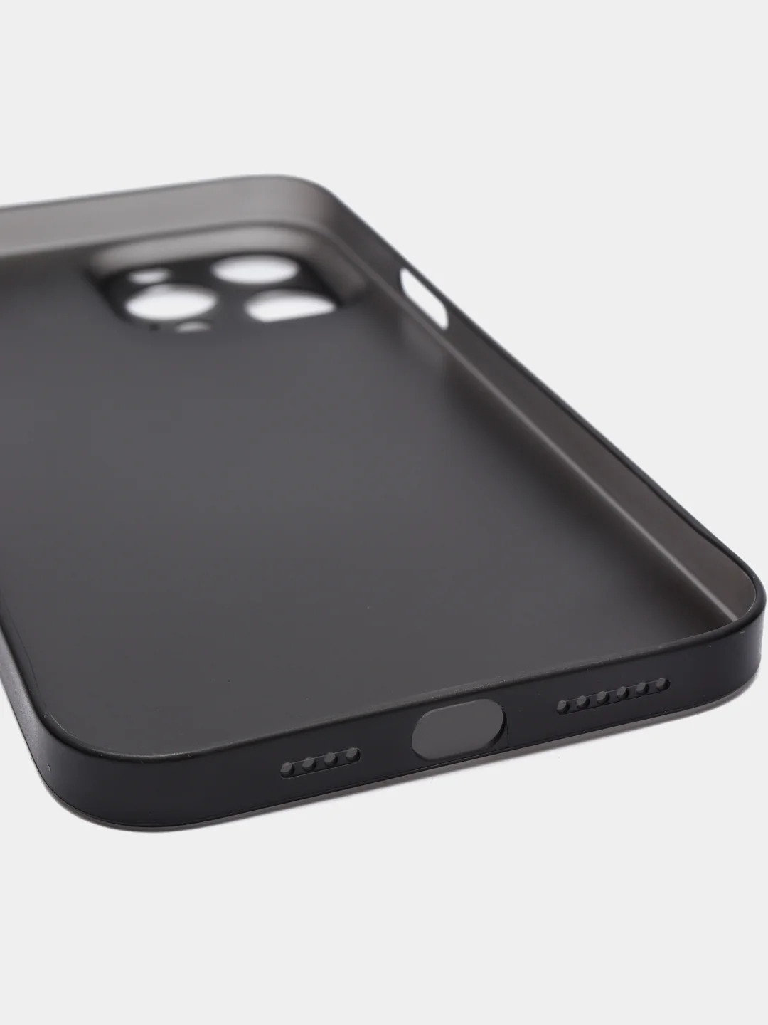 Черный чехол на iPhone 6, 6S, 7, 8, SE 2020, 7 Plus, 8 Plus, X, XS, XS Max, XR, 11, 11 Pro, 11 Pro Max, 12