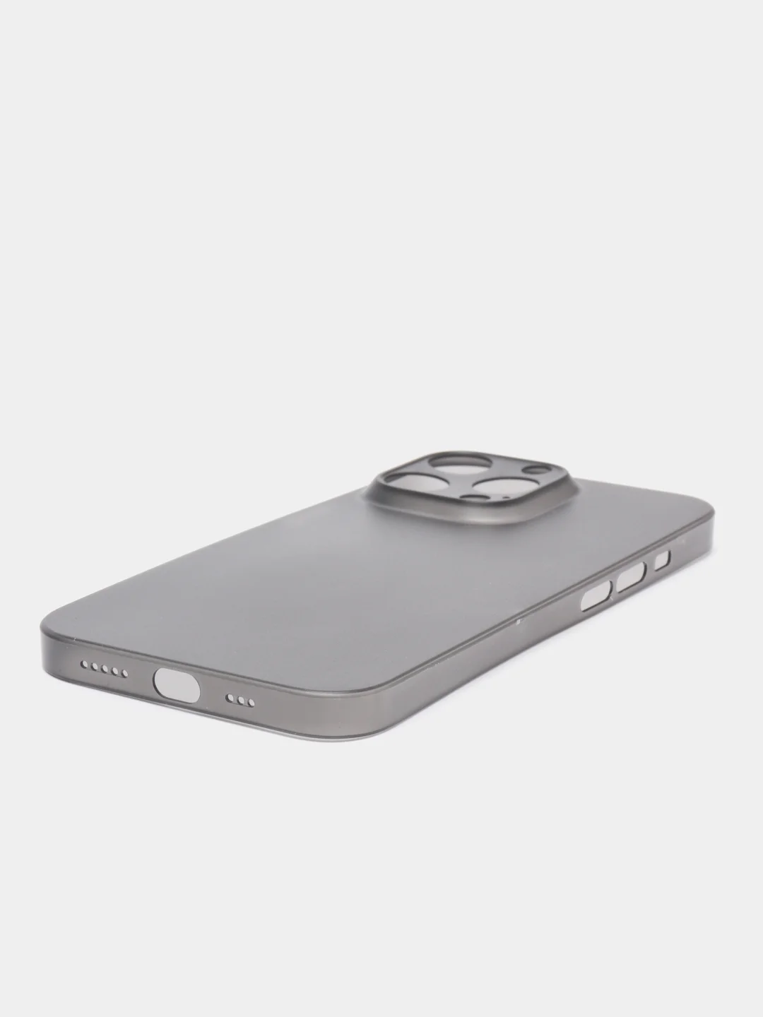 Черный чехол на iPhone 6, 6S, 7, 8, SE 2020, 7 Plus, 8 Plus, X, XS, XS Max, XR, 11, 11 Pro, 11 Pro Max, 12