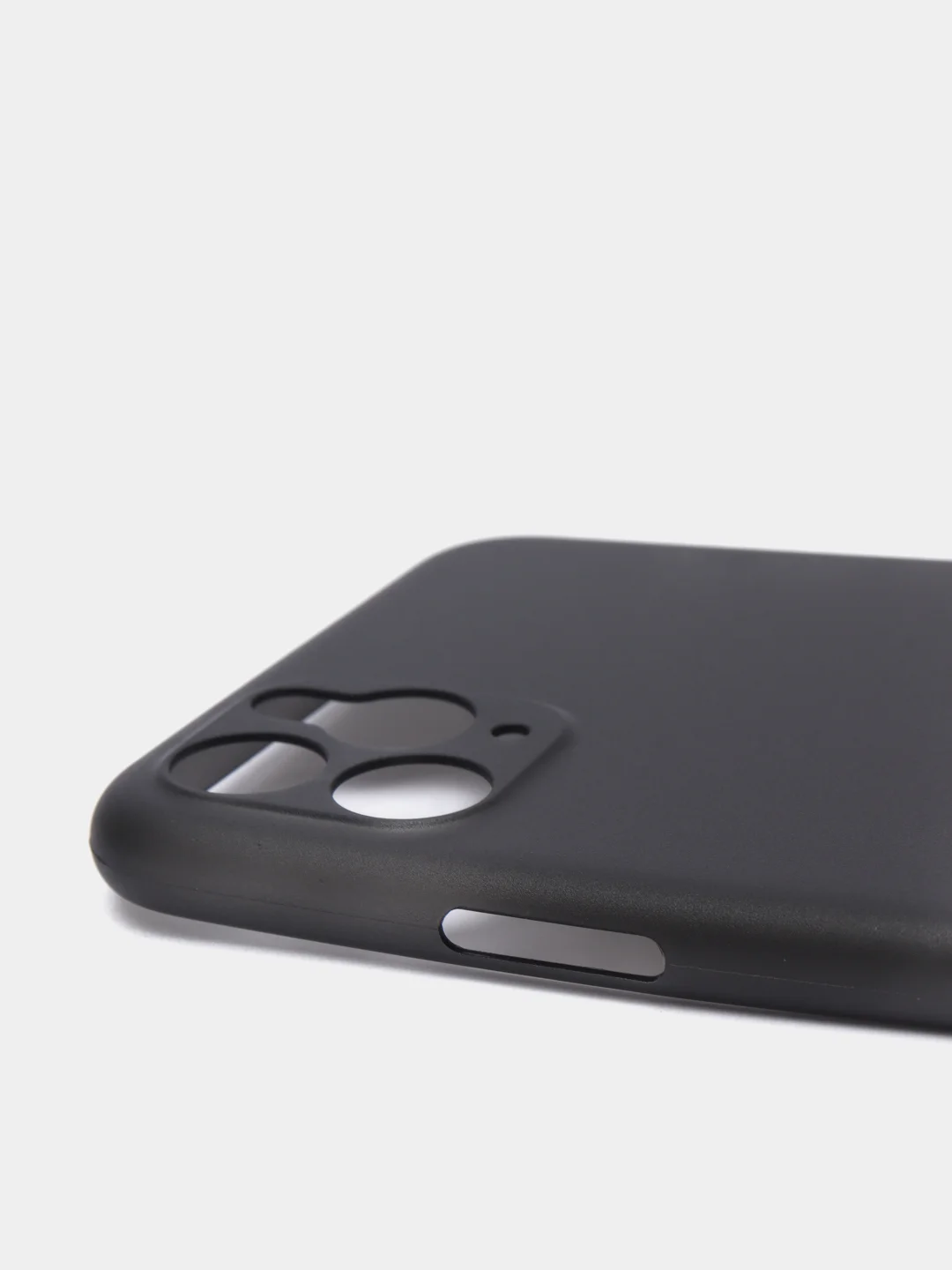 Черный чехол на iPhone 6, 6S, 7, 8, SE 2020, 7 Plus, 8 Plus, X, XS, XS Max, XR, 11, 11 Pro, 11 Pro Max, 12